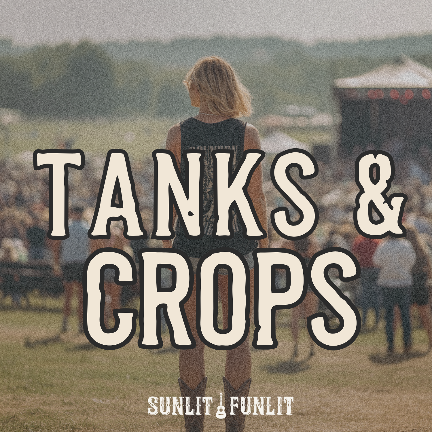 Country Music Tank Tops - Sunlit Funlit Country Music Tees