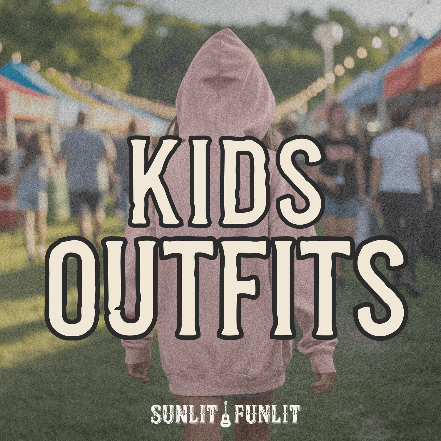 Kids Country Music Tees - Sunlit Funlit Country Music Tees