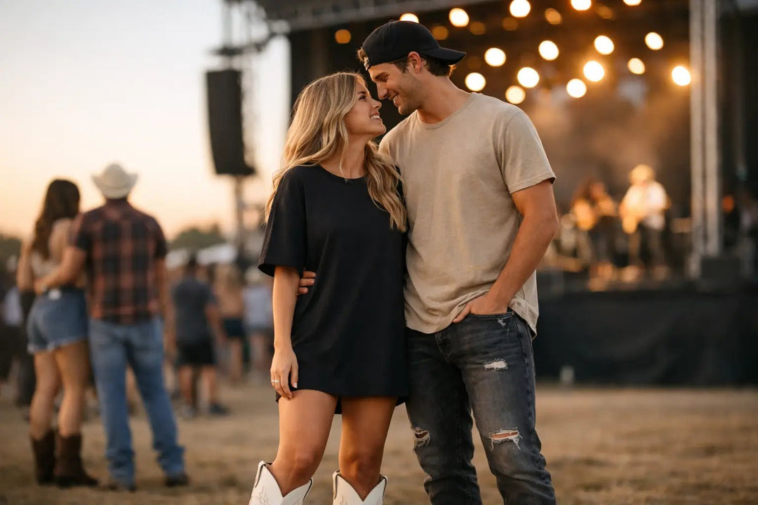 Country Concert Outfits for Couples That Work