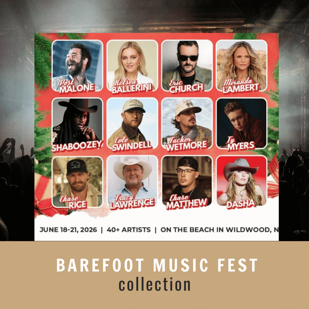 Barefoot Music Festival - Sunlit Funlit | Graphic Tees for Country Concert Addicts