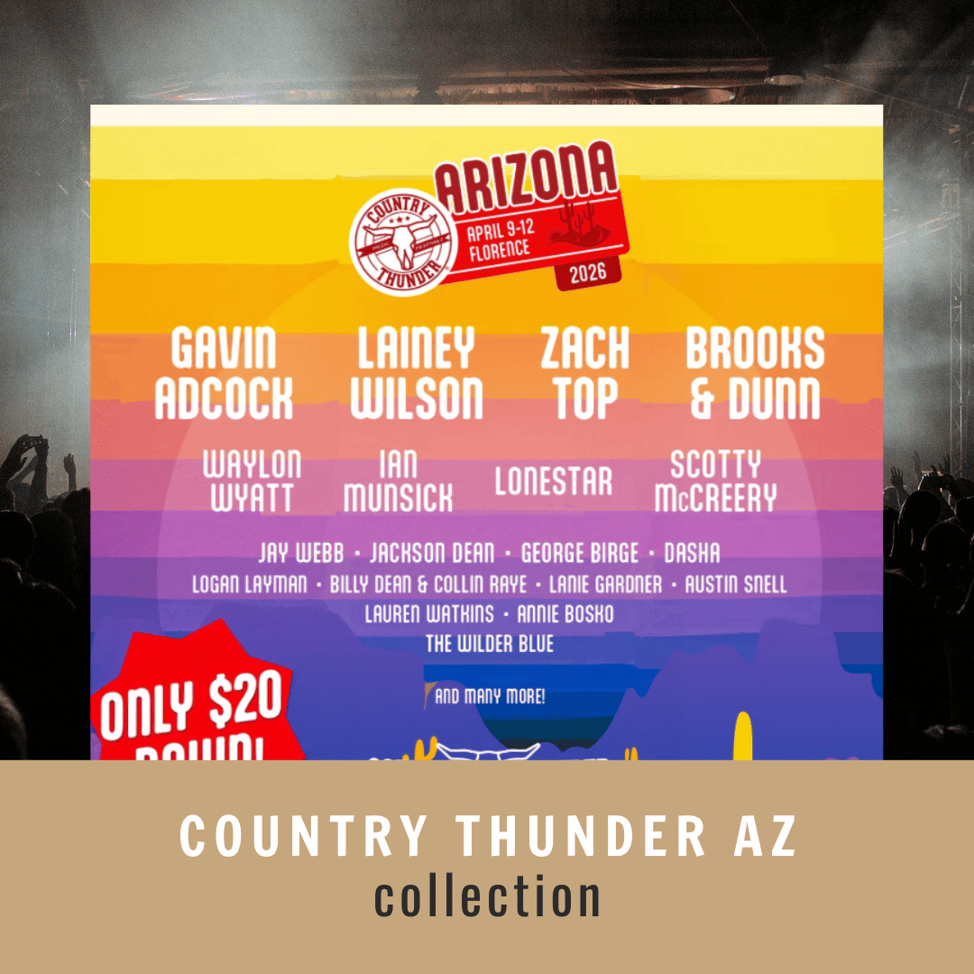 Country Thunder Arizona Collection - Sunlit Funlit | Graphic Tees for Country Concert Addicts