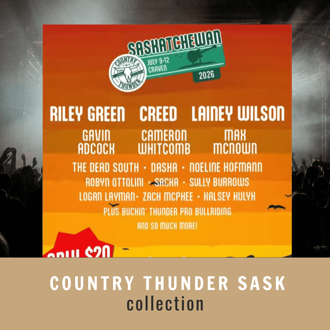 Country Thunder Saskatchewan Collection - Sunlit Funlit | Graphic Tees for Country Concert Addicts
