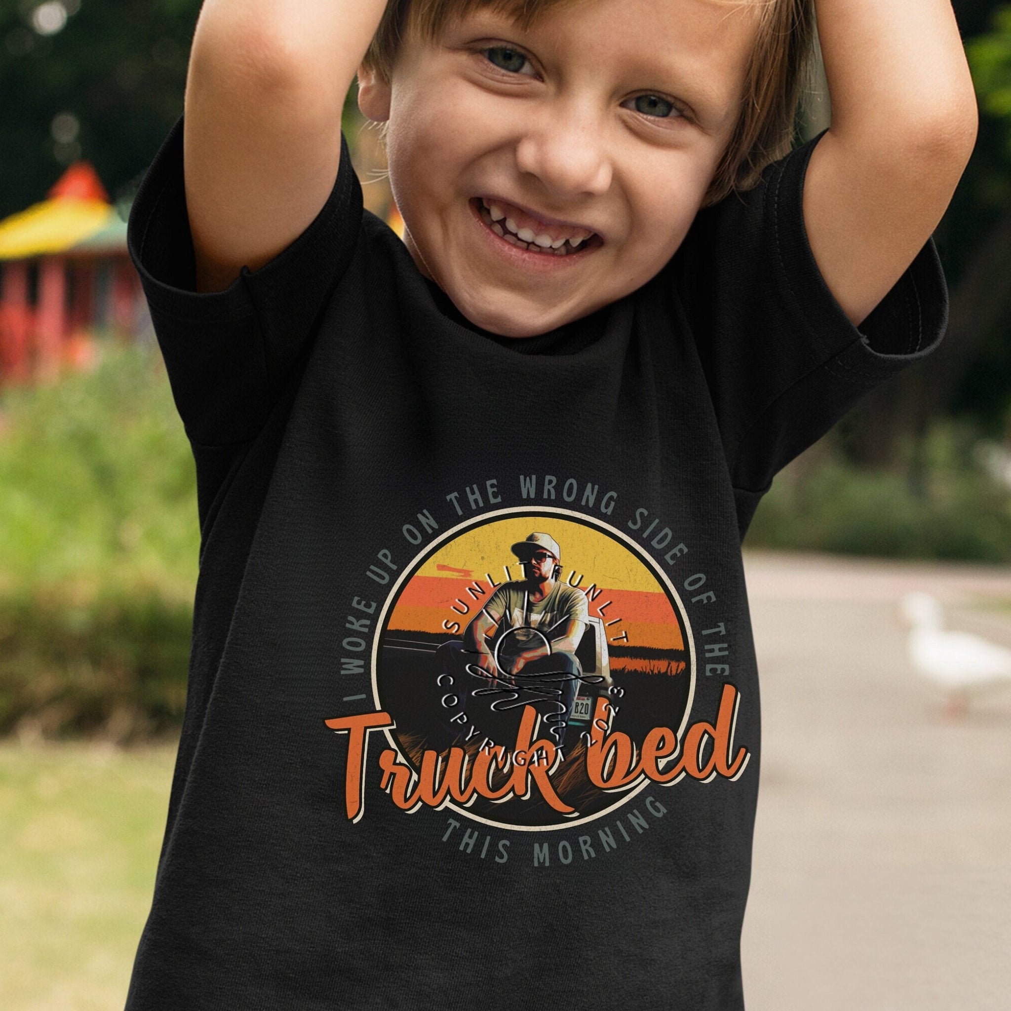 Kids Country Music Tees - Sunlit Funlit Country Music Tees