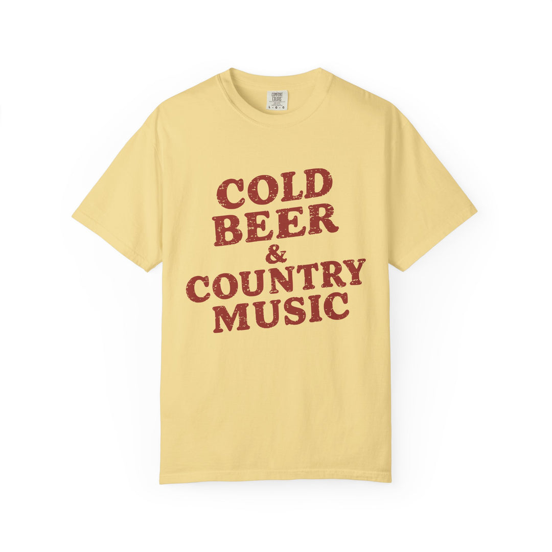 Cold Beer & Country Music T-Shirt