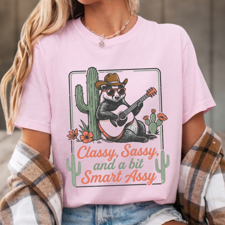 Classy Sassy & Smart Assy Badger Tee