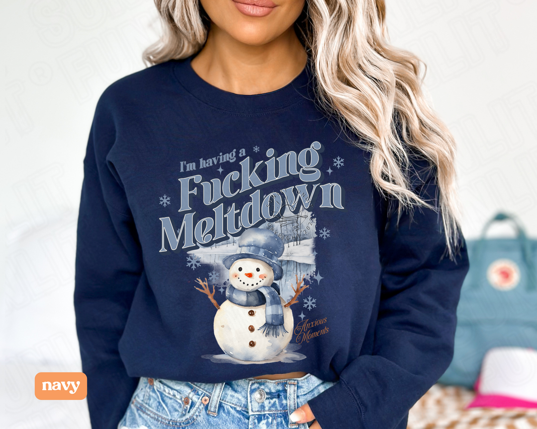 I'm Having a F*cking Meltdown Christmas Sweatshirt