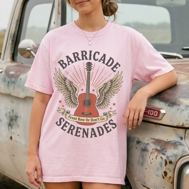 Barricade Serenades Band Tee