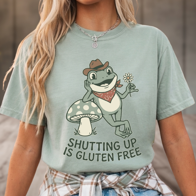 Western Frog Shutting Up Tee