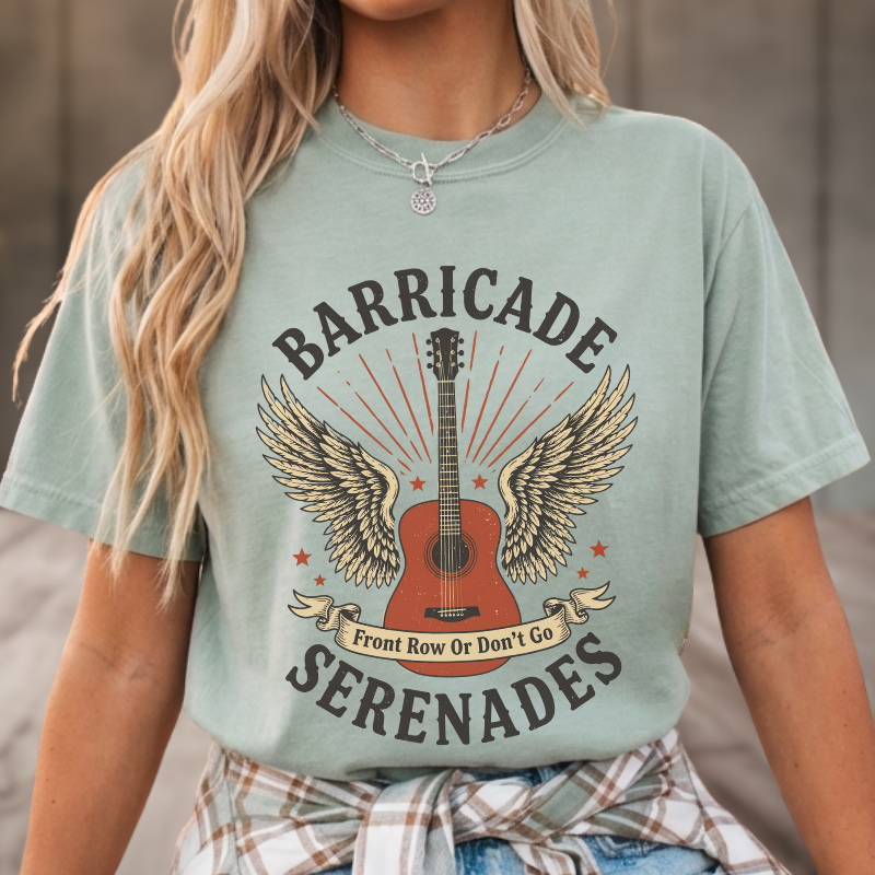 Barricade Serenades Band Tee