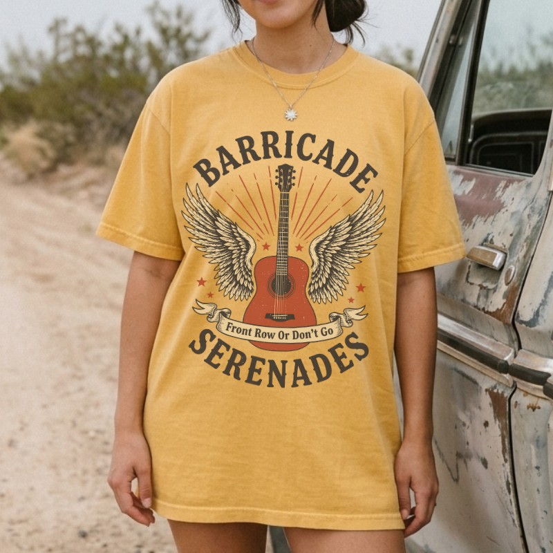 Barricade Serenades Band Tee
