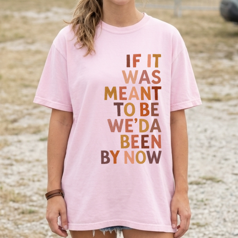 Been By Now Lettered Tee