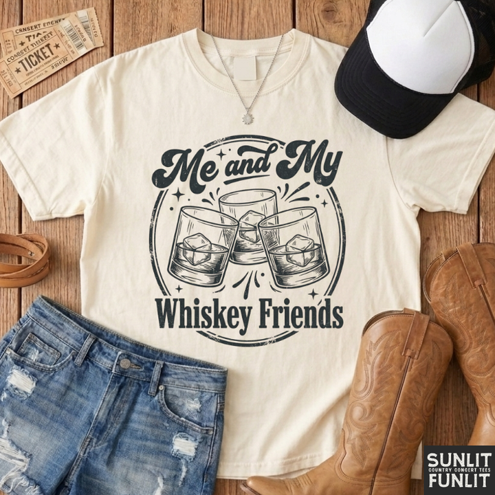Me & My Whiskey Friends T-Shirt