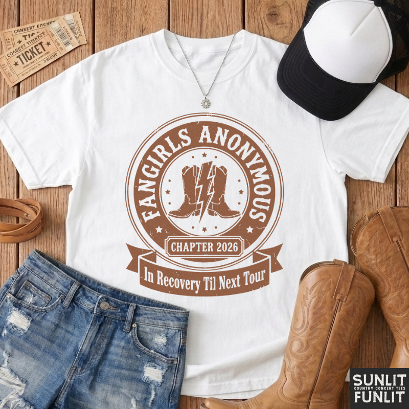 Fangirls Anonymous Concert Tee