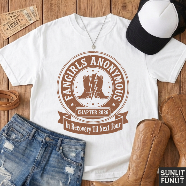 Fangirls Anonymous Concert Tee