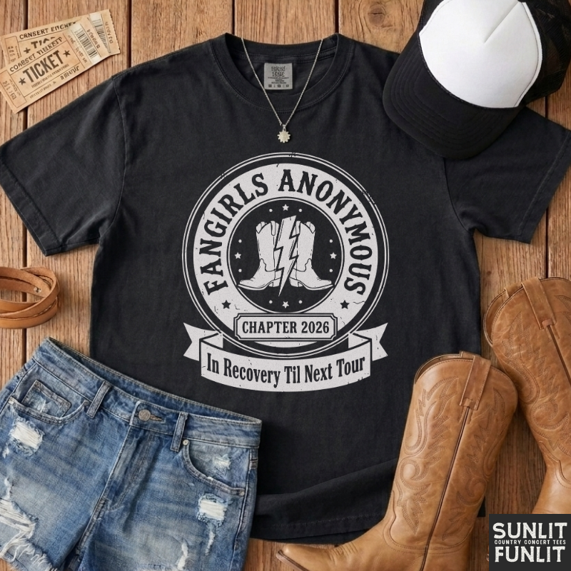 Fangirls Anonymous Concert Tee
