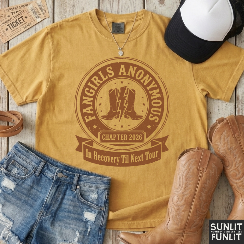 Fangirls Anonymous Concert Tee