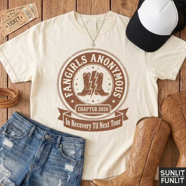 Fangirls Anonymous Concert Tee