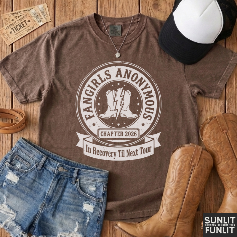 Fangirls Anonymous Concert Tee