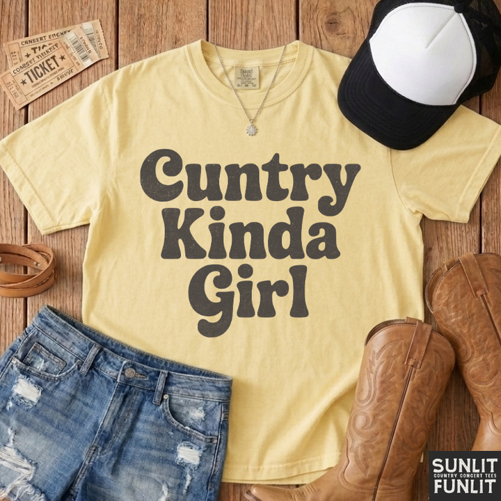 Cuntry Kinda Girl T-Shirt