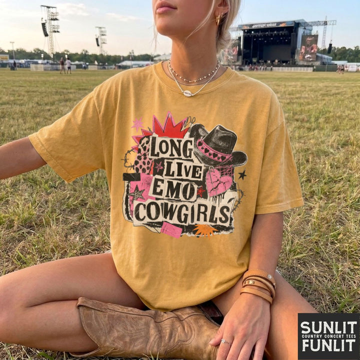 Long Live Emo Cowgirls Concert Tee