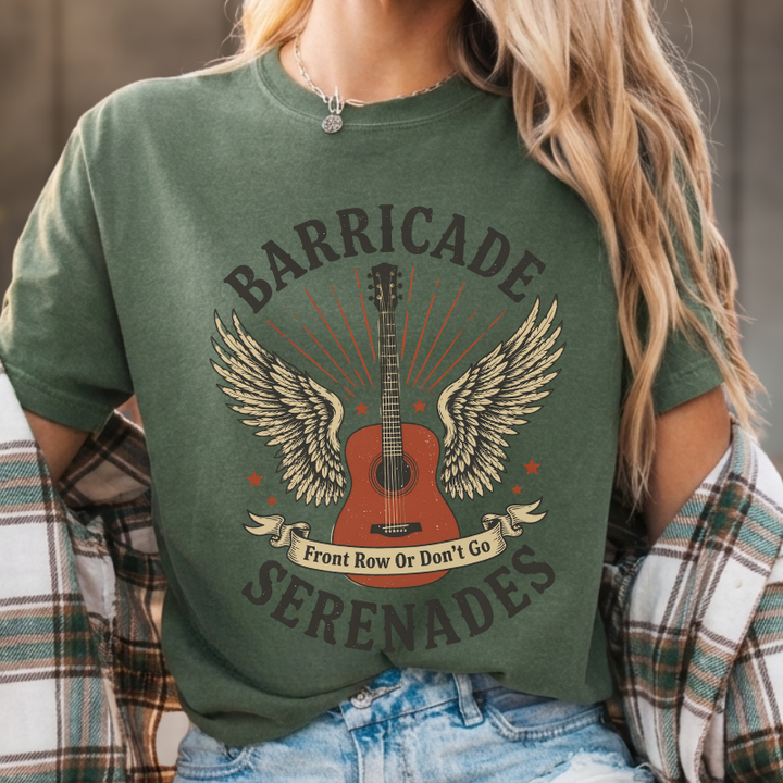 Barricade Serenades Band Tee