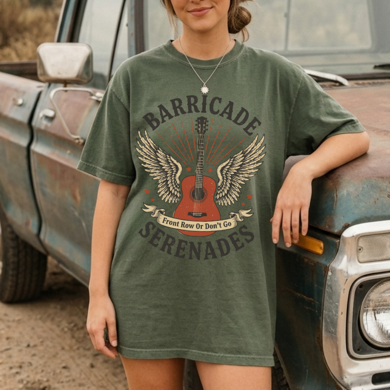 Barricade Serenades Band Tee