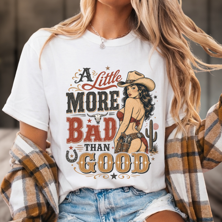 Little More Bad Ella Fan Tee