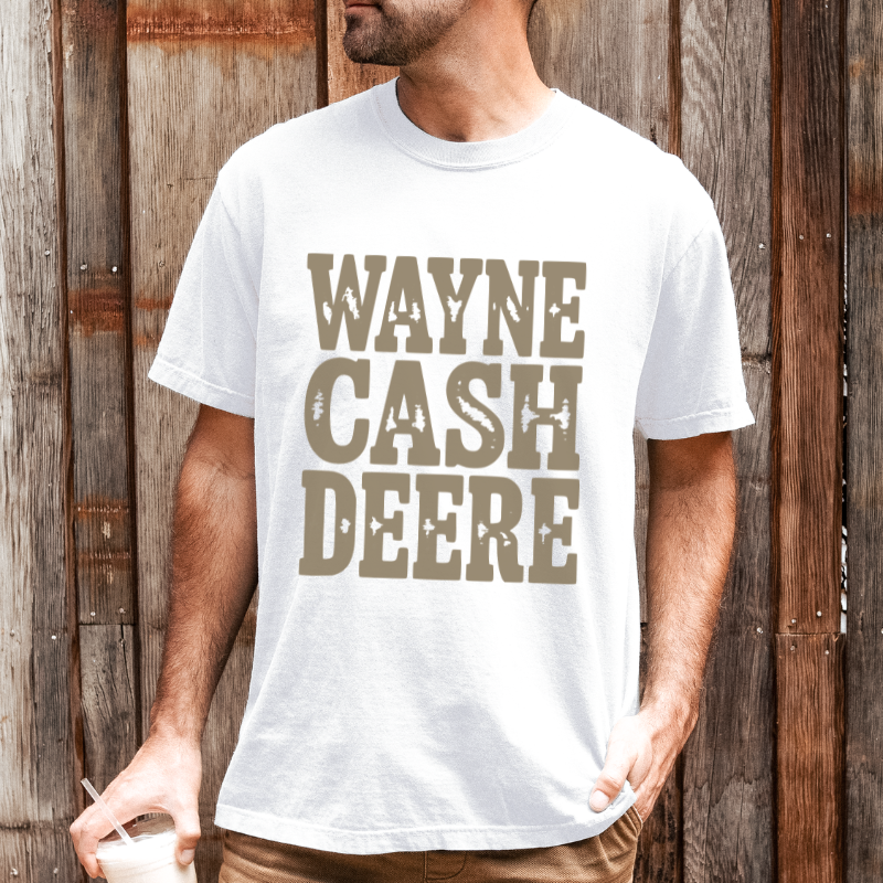 Wayne Cash Deere Country Tee