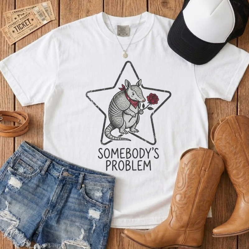 I'm The Problem Armadillo Tee