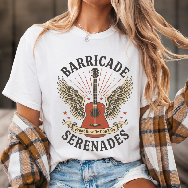 Barricade Serenades Band Tee