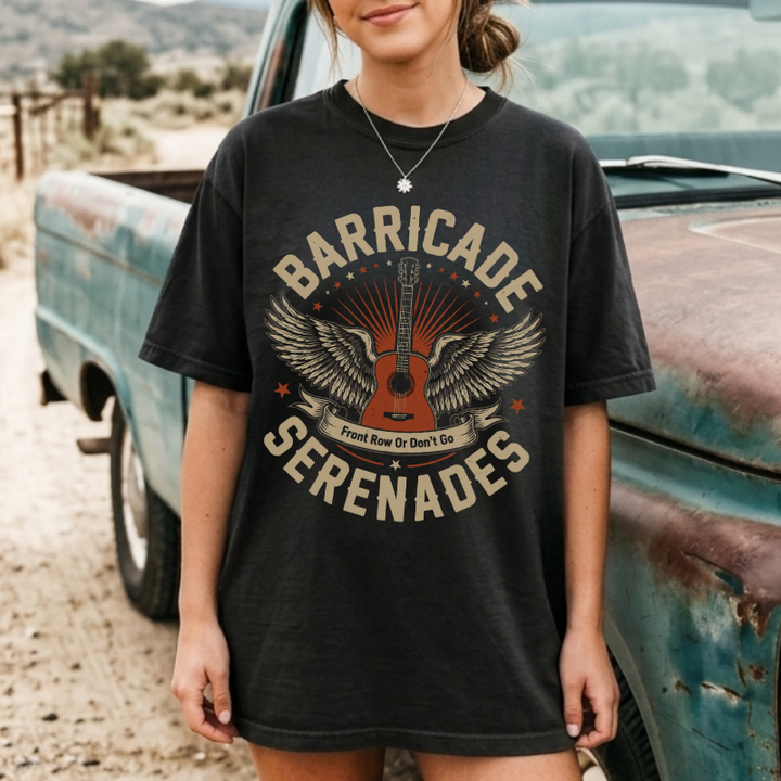 Barricade Serenades Band Tee