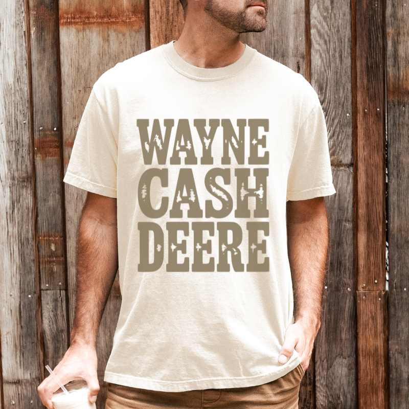 Wayne Cash Deere Country Tee