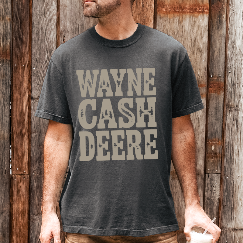 Wayne Cash Deere Country Tee