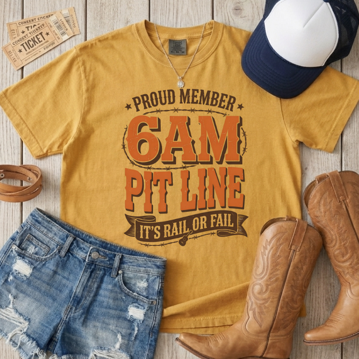 6AM Pit Line Tee