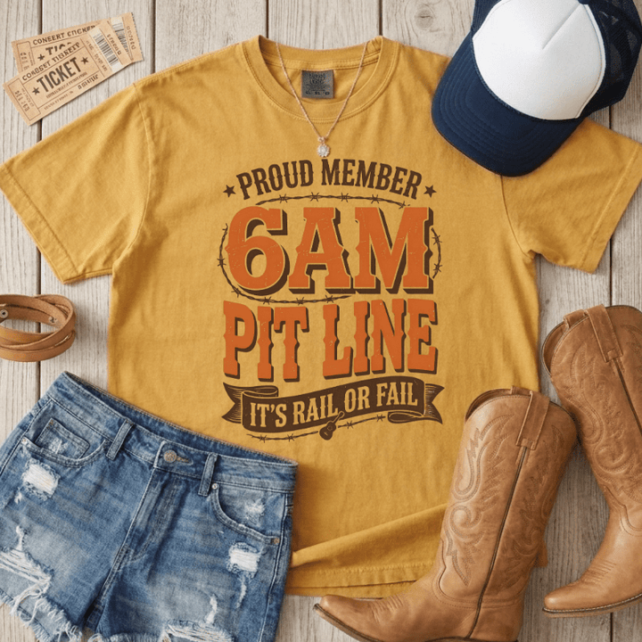 6AM Pit Line Tee