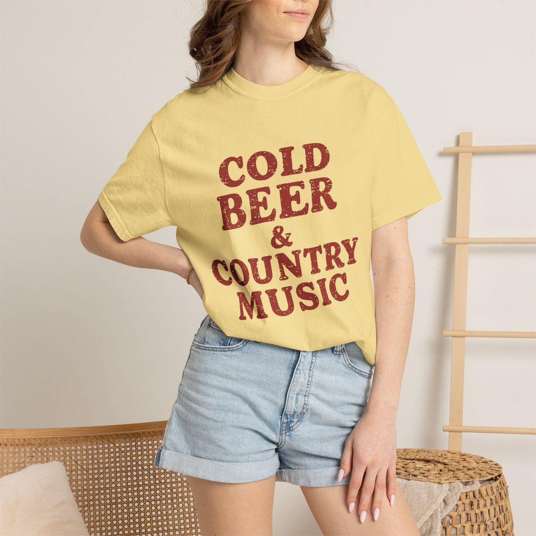 Cold Beer & Country Music T-Shirt