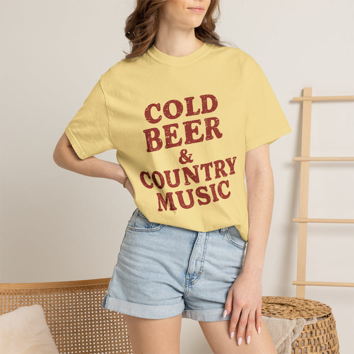 Cold Beer & Country Music T-Shirt