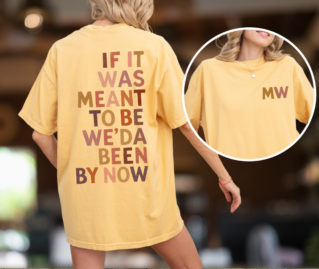 Been By Now Double Sided Tee