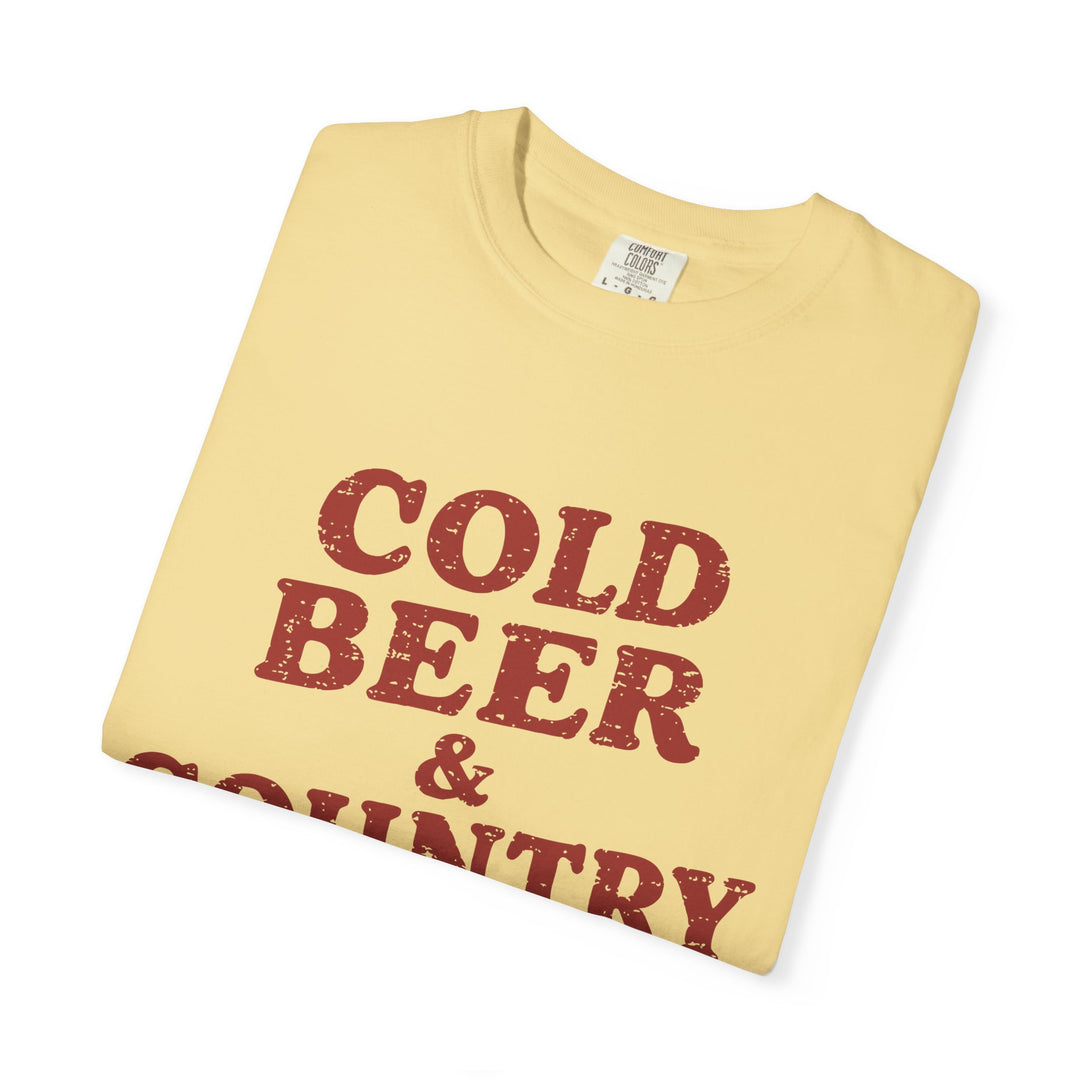 Cold Beer & Country Music T-Shirt