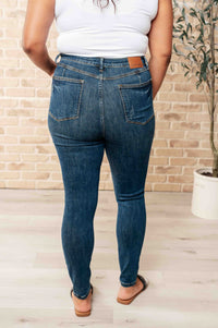 Thumbnail for Cora High Rise Control Top Skinny Jeans