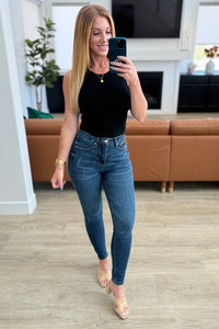 Thumbnail for Cora High Rise Control Top Skinny Jeans