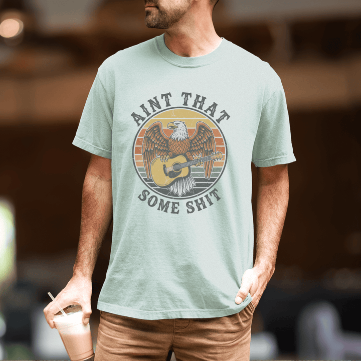 Ain't That Some Men's Wallen Concert Tee - Sunlit Funlit | Graphic Tees for Country Concert Addicts