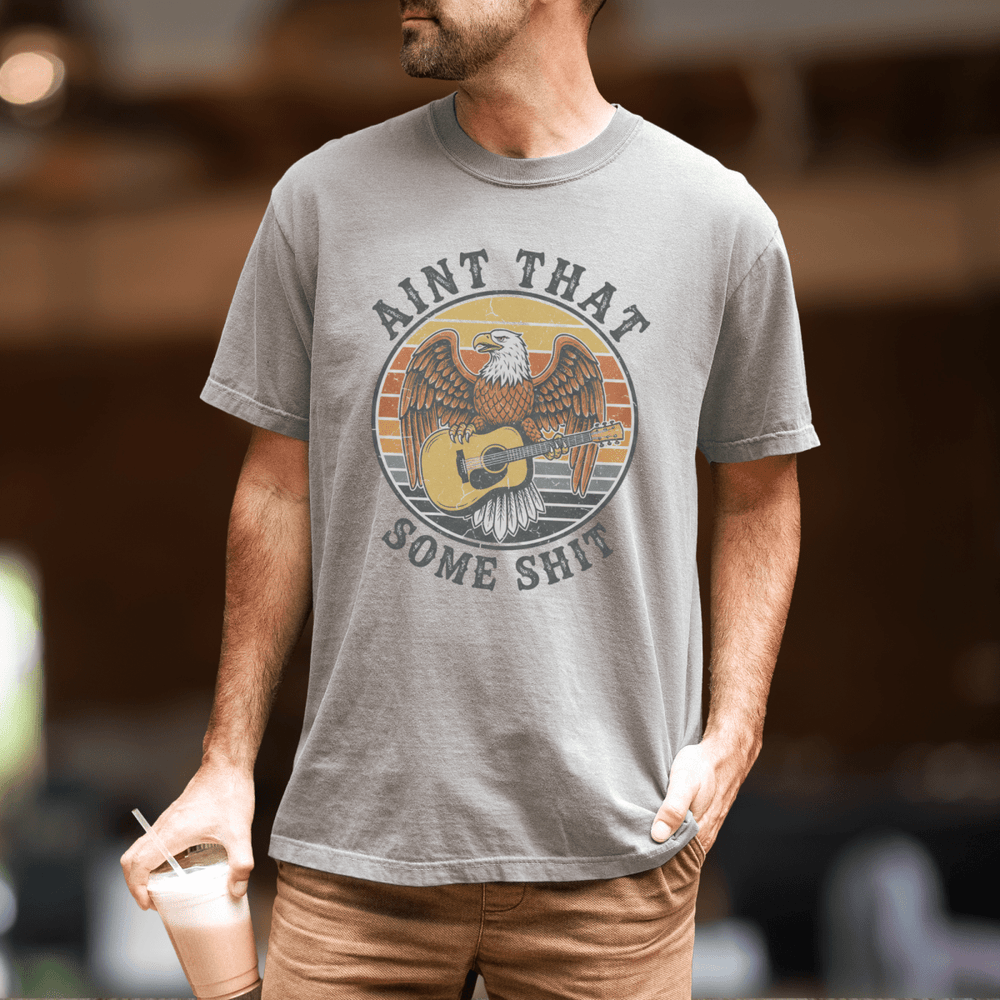 Ain't That Some Men's Wallen Concert Tee - Sunlit Funlit | Graphic Tees for Country Concert Addicts