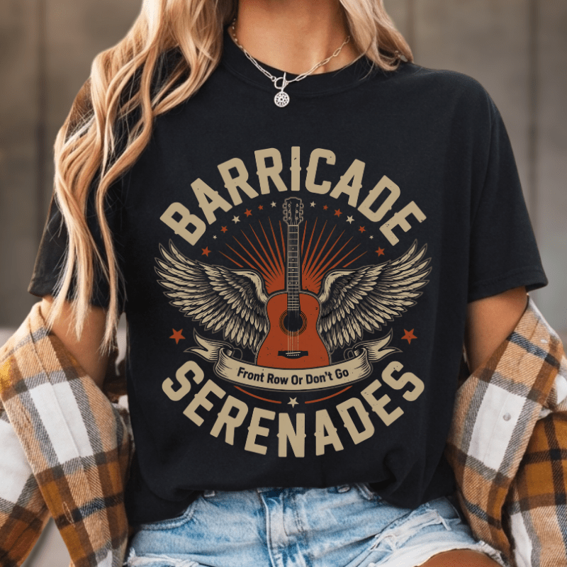 Barricade Serenades Band Tee