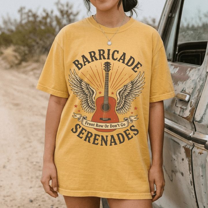 Barricade Serenades Band Tee