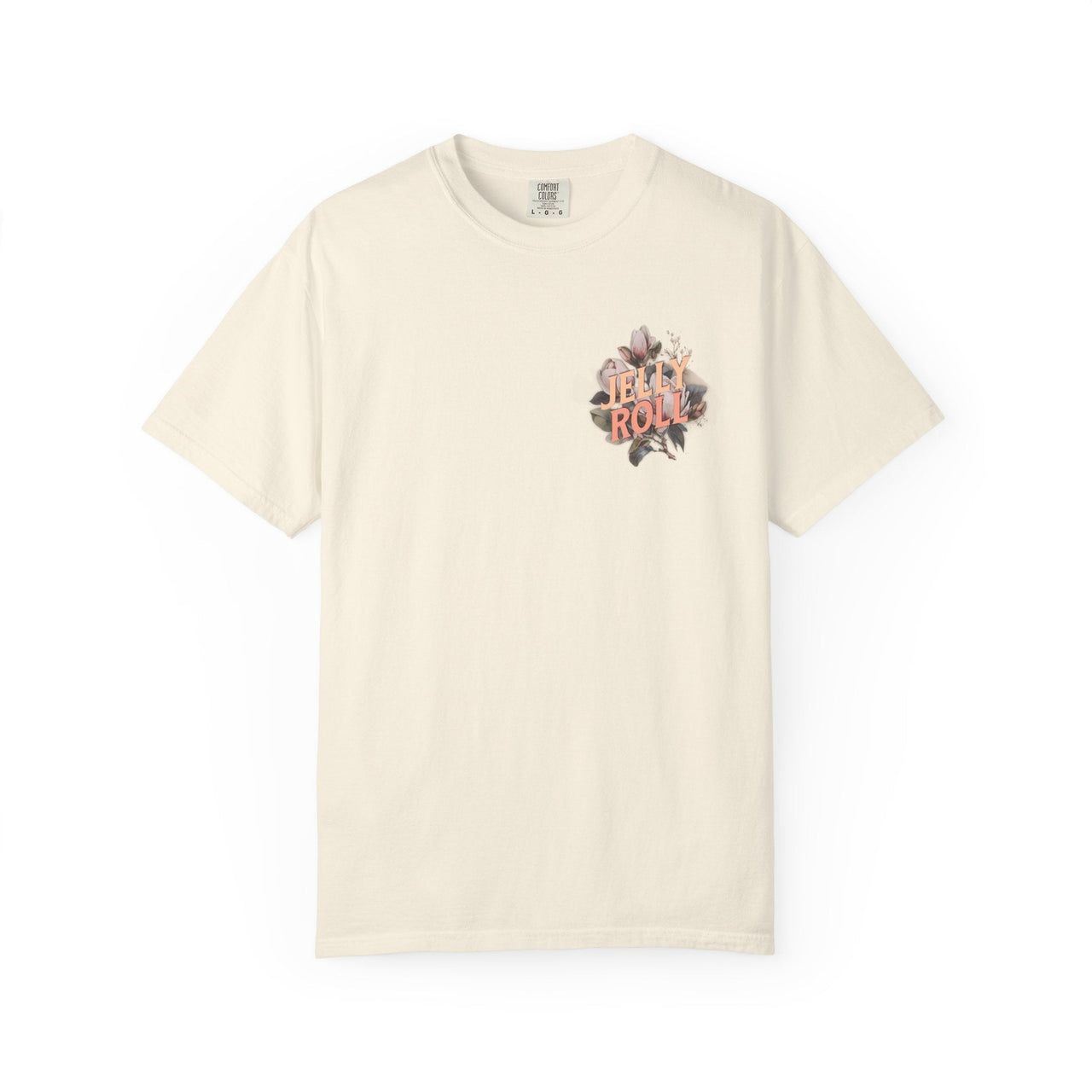 Beautifully Broken 2 - Sided Floral Jelly Fan Tee - Sunlit Funlit | Graphic Tees for Country Concert Addicts