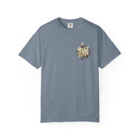 Thumbnail for Beautifully Broken 2 - Sided Floral Jelly Fan Tee - Sunlit Funlit | Graphic Tees for Country Concert Addicts