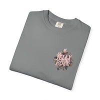 Thumbnail for Beautifully Broken 2 - Sided Floral Jelly Fan Tee - Sunlit Funlit | Graphic Tees for Country Concert Addicts