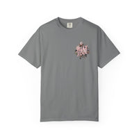 Thumbnail for Beautifully Broken 2 - Sided Floral Jelly Fan Tee - Sunlit Funlit | Graphic Tees for Country Concert Addicts