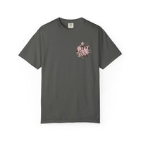 Thumbnail for Beautifully Broken 2 - Sided Floral Jelly Fan Tee - Sunlit Funlit | Graphic Tees for Country Concert Addicts